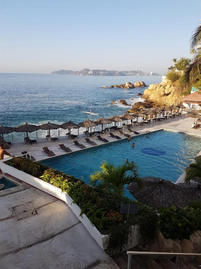 Condominio Las Torres Gemelas Acapulco Bagian luar foto