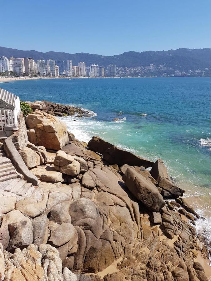 Condominio Las Torres Gemelas Acapulco Bagian luar foto